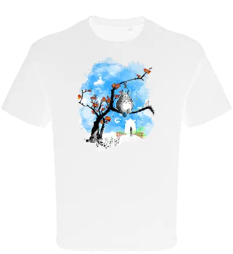 Japan pop overload - japan, anime, pop culture, movies, fantasy, sumi e, watercolor - Oversize T-Shirt
