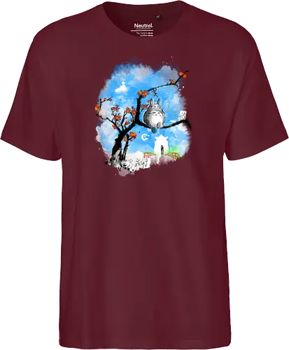 Japan pop overload - japan, anime, pop culture, movies, fantasy, sumi e, watercolor - Fairtrade T-Shirt