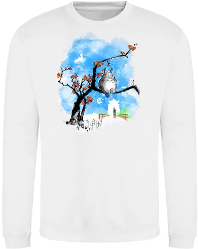 Japan pop overload - japan, anime, pop culture, movies, fantasy, sumi e, watercolor - Sweatshirt