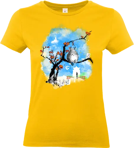 Japan pop overload - japan, anime, pop culture, movies, fantasy, sumi e, watercolor - Standard T-Shirt (Frauen)