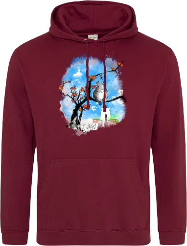 Japan pop overload - japan, anime, pop culture, movies, fantasy, sumi e, watercolor - Standard Hoodie