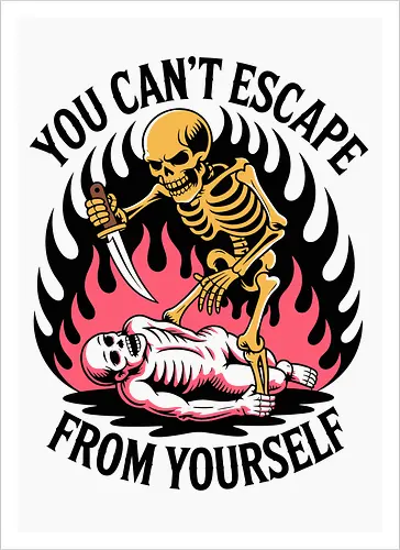 Skeleton Flames – You Can’t Escape From Yourself