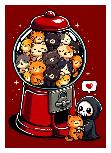 Gumball Grim Cats