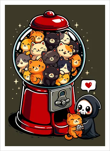 Gumball Grim Cats