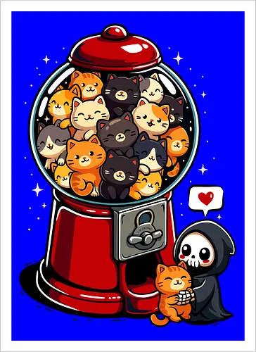 Gumball Grim Cats