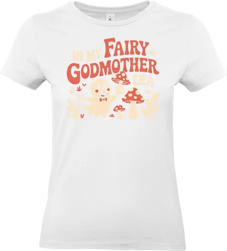 In My Fairy Godmother Era  - fairy godmother art, spooky mushroom design, magical ghost print, fantasy lover design, halloween ghost art, whimsical mushroom graphic, cute ghost illustration, unique fairy design, gift for fantasy fans, playful spooky print - Standard T-Shirt (Frauen)