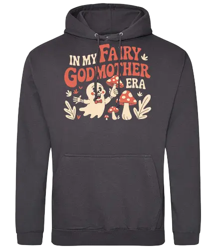 In My Fairy Godmother Era  - fairy godmother art, spooky mushroom design, magical ghost print, fantasy lover design, halloween ghost art, whimsical mushroom graphic, cute ghost illustration, unique fairy design, gift for fantasy fans, playful spooky print - Standard Hoodie