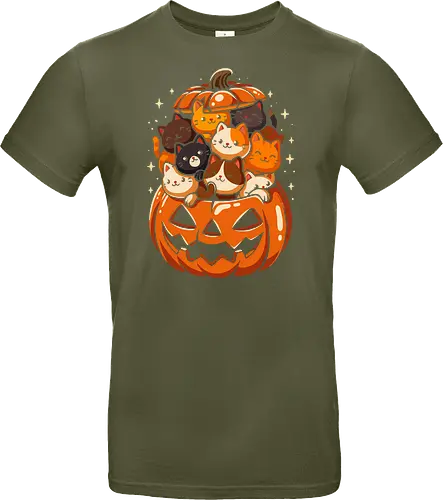 Pumpkin Cute Cats