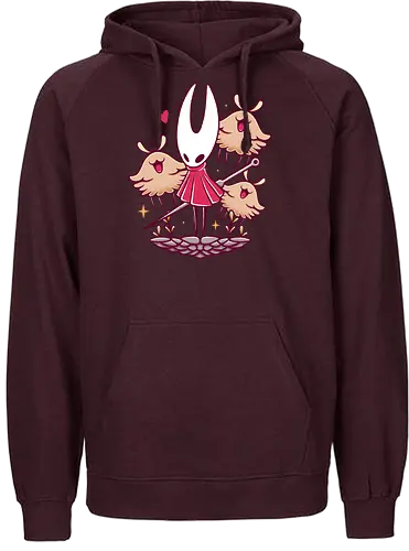 Hornet & Lost Fleas - Bug Knight, silksong, hollowknight, hornet, bell beast, sherma, lost fleas, gaming, video games, videogames, indie game, metroidvania, gamer - Fairtrade Hoodie
