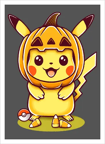 Electric-type Halloween