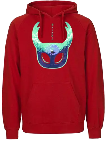 mask of brave - silksong, hollowknight, knight, lancer, beetle, insect, adventure, cool, awesome, hero, game - Fairtrade Hoodie