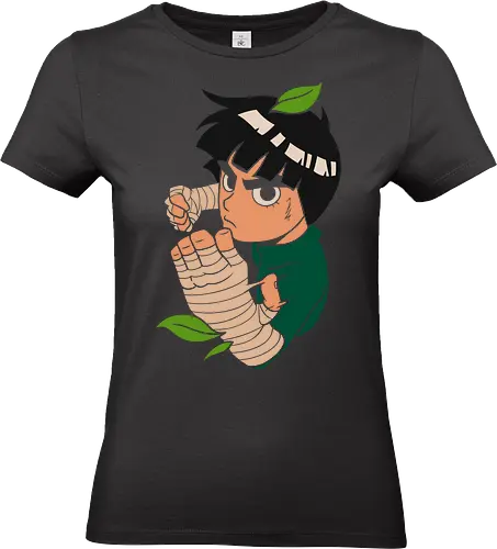 Rock Lee's Guts and Glory - rock lee, Shinobi, anime, manga, ninja, martial arts, fighting, shonen, fan art, pop culture, japan, japanese, konoha, graphic tee, might guy, perseverance, green beast, leaf village, taijutsu - Standard T-Shirt (Frauen)