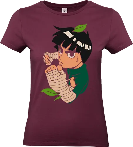 Rock Lee's Guts and Glory - rock lee, Shinobi, anime, manga, ninja, martial arts, fighting, shonen, fan art, pop culture, japan, japanese, konoha, graphic tee, might guy, perseverance, green beast, leaf village, taijutsu - Standard T-Shirt (Frauen)