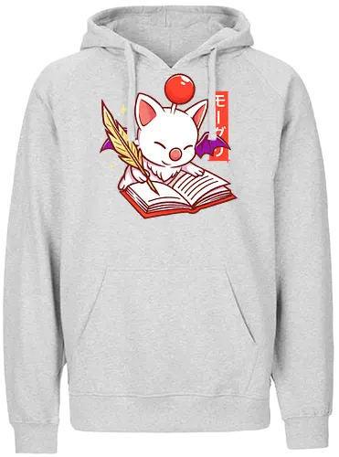 Kupo Let's Save, kupo! - ffvii, rpg video game, gaming, gamer, video games, cute, kawaii, final fantasy vii, final fantasy vii rebirth, final fantasy 7, Cloud, Kupo, final fantasy ix, ffix, ffxiv, final fantasy x, tonberry, Cactus, Kweh - Fairtrade Hoodie