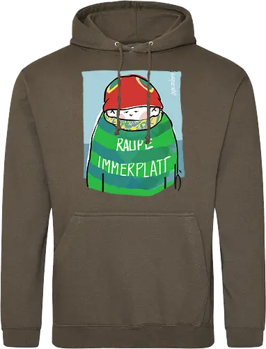 Raupe Immerplatt