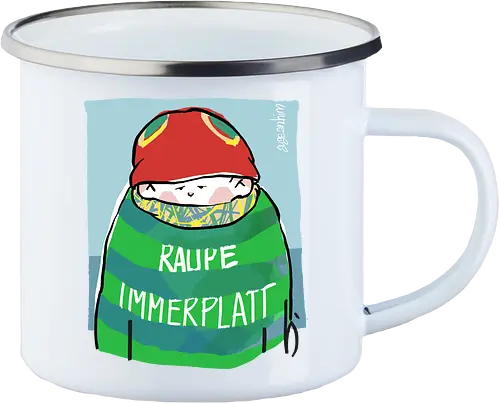 Raupe Immerplatt