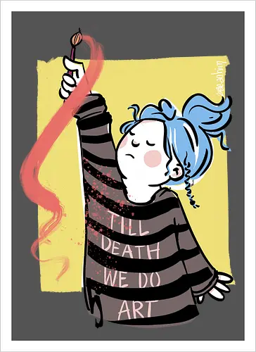 till death we do art