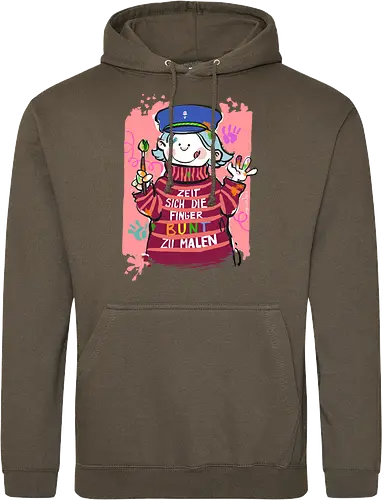 Zeit sich die Finger bunt zu malen