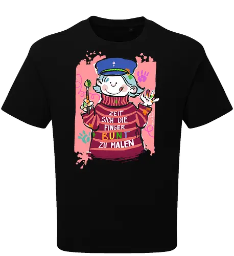 Zeit sich die Finger bunt zu malen