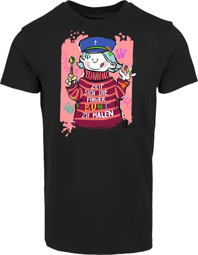 Zeit sich die Finger bunt zu malen