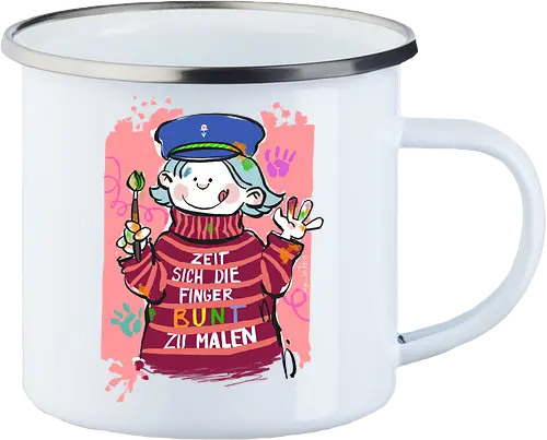 Zeit sich die Finger bunt zu malen