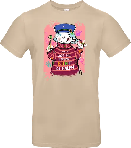 Zeit sich die Finger bunt zu malen