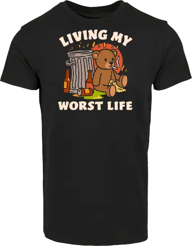 Living My Worst Life Bear Artwork