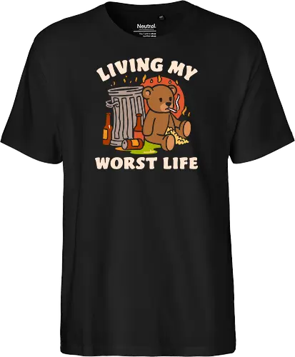 Living My Worst Life Bear Artwork