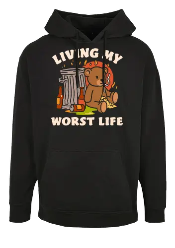 Living My Worst Life Bear Artwork