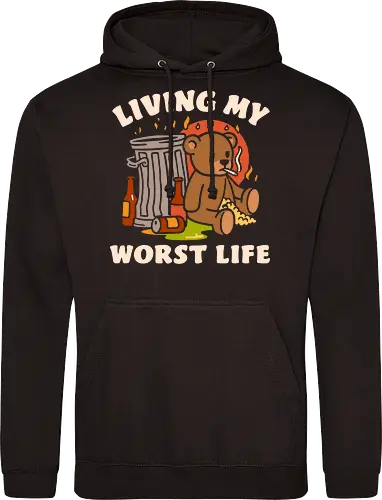 Living My Worst Life Bear Artwork