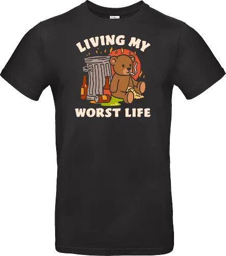 Living My Worst Life Bear Artwork