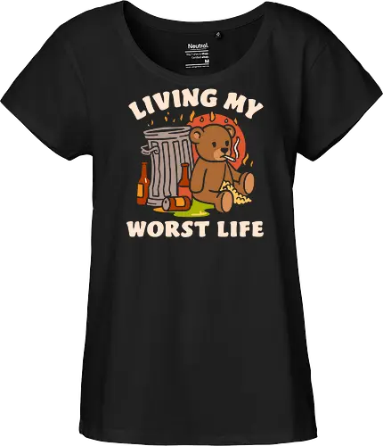 Living My Worst Life Bear Artwork