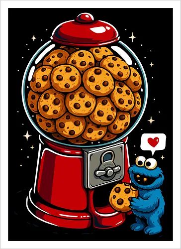 Gumball Cookies