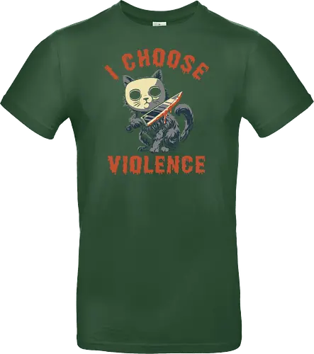 Halloween Cat - I Choose Violence