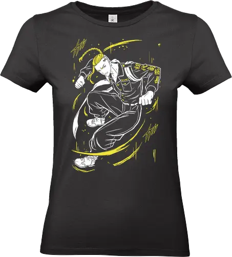 Ken Ryuguji - Revenger - Cool, Kawaii, Anime, Manga, Tokyo, Angry, Japanese Art, Aesthetic, Manga Style, Revengers, Zylixzen, Aggressive, Gamer, Otaku, Gift - Standard T-Shirt (Frauen)