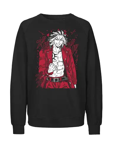 Taiju Shiba - Revenger - Kawaii, Anime, Manga, Tokyo, Angry, Japanese Art, Aesthetic, Manga Style, Revengers, Zylixzen, Aggressive, Gamer, Otaku, Gift, Cool - Fairtrade Sweatshirt