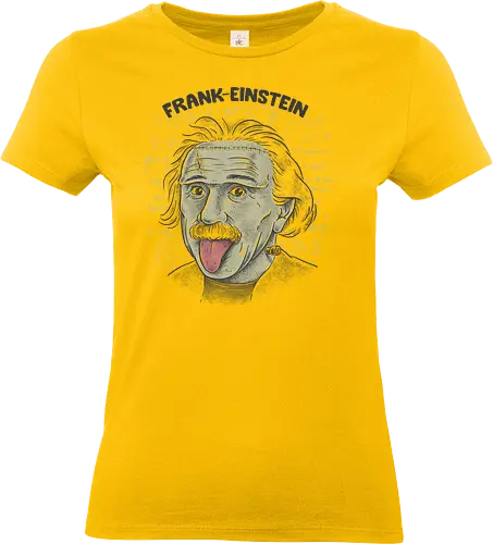 Frank-Einstein - halloween, einstein, albert einstein, science, physics, nerd, trick or treat - Standard T-Shirt (Frauen)