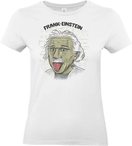 Frank-Einstein - halloween, einstein, albert einstein, science, physics, nerd, trick or treat - Standard T-Shirt (Frauen)