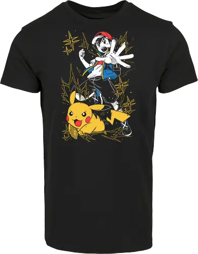 Ash Ketchum And Mouse - Pocket