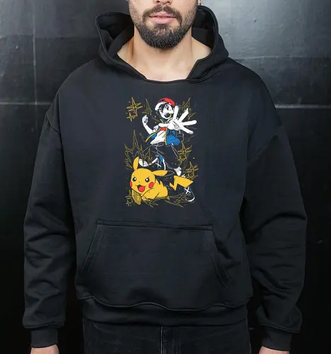 Ash Ketchum And Mouse - Pocket