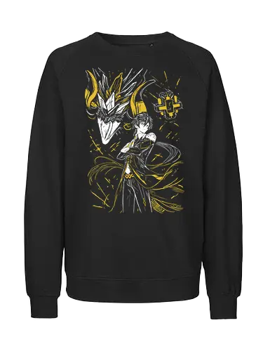 Zhongli - Gen shin Impact - Kawaii, Anime, Manga, Tokyo, Angry, Japanese Art, Aesthetic, Manga Style, Zylixzen, Aggressive, Gamer, Otaku, Gift, Cool - Fairtrade Sweatshirt