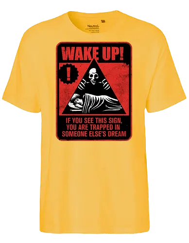 Horror Signs Dream Creatures - scary, cool, shadow creature, shadow figure, smile, awesome, horror, horror stories, creepy, horror movies, books, spooky season, Halloween, creepypastas, demon, spirit, shadow person, dead, ghost, dream, dreaming, dreamwalker, dream land, dark, Darkness - Fairtrade T-Shirt