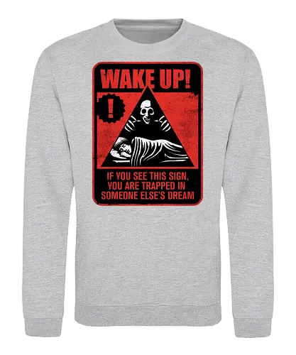 Horror Signs Dream Creatures - scary, cool, shadow creature, shadow figure, smile, awesome, horror, horror stories, creepy, horror movies, books, spooky season, Halloween, creepypastas, demon, spirit, shadow person, dead, ghost, dream, dreaming, dreamwalker, dream land, dark, Darkness - Sweatshirt