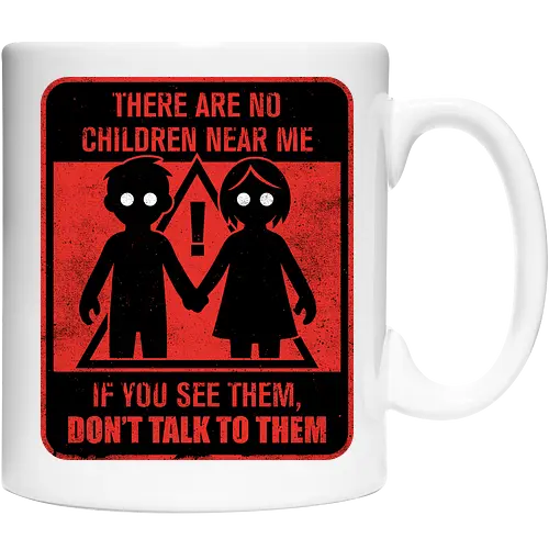 Horror Signs Shadow Children - scary, cool, awesome, horror, horror stories, creepy, horror movies, books, spooky season, Halloween, creepypastas, shadow creature, shadow figure, smile, demon, spirit, shadow person, dead, ghost, children, sign - Keramiktasse
