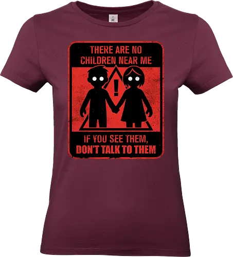 Horror Signs Shadow Children - scary, cool, awesome, horror, horror stories, creepy, horror movies, books, spooky season, Halloween, creepypastas, shadow creature, shadow figure, smile, demon, spirit, shadow person, dead, ghost, children, sign - Standard T-Shirt (Frauen)