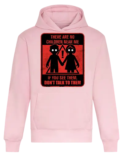 Horror Signs Shadow Children - scary, cool, awesome, horror, horror stories, creepy, horror movies, books, spooky season, Halloween, creepypastas, shadow creature, shadow figure, smile, demon, spirit, shadow person, dead, ghost, children, sign - Heavyweight Hoodie