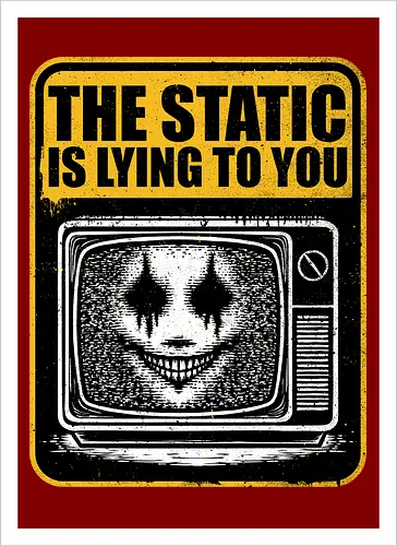 Horror Signs Shadow Static