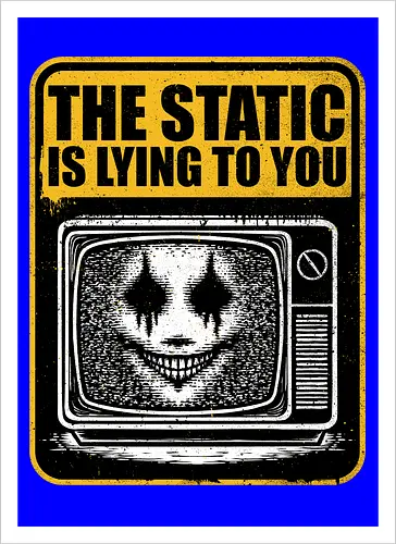 Horror Signs Shadow Static