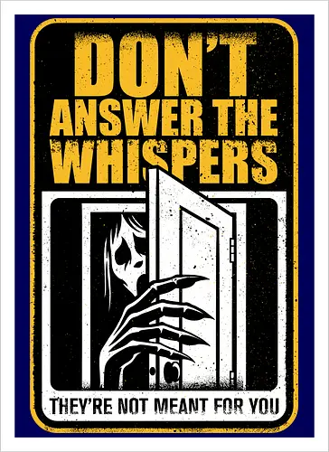 Horror Signs Whisper Darkness