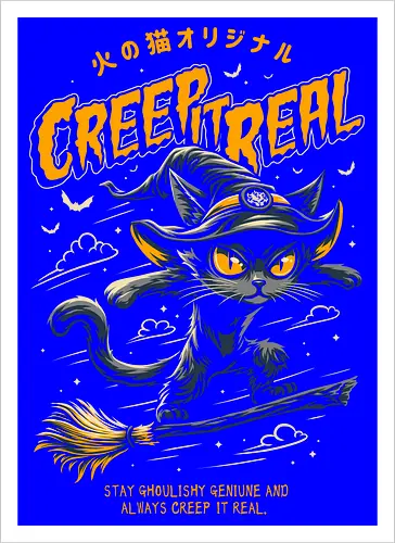 Creep it Real - Witch Cat